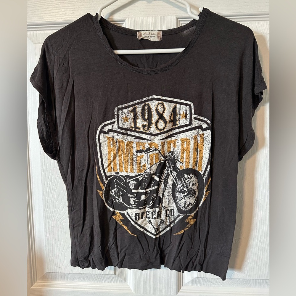 Altar'd State Charcoal Tee